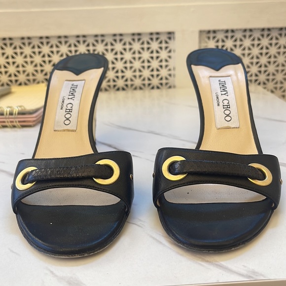COPY - Jimmy choo slides, lightly worn. - Picture 9 of 11